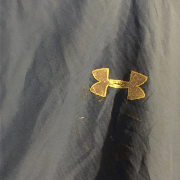 Under Armour Light Blue Windbreaker Sz Large - Picture 2 of 5